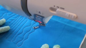 How to Free Motion Quilt on a Regular Sewing Machine - Quilt Trails WNC
