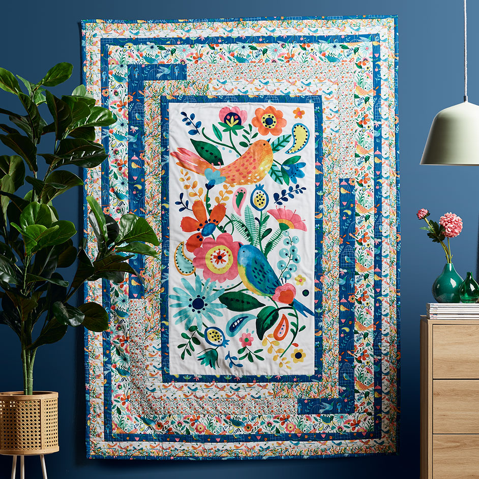 Florabelle Wall Hanging Quilt Pattern