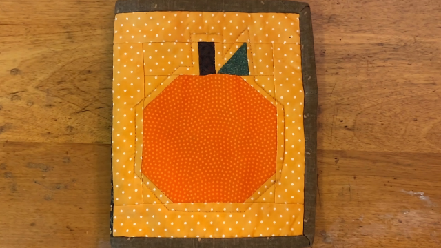 The Only Pumpkin Quilt Block Tutorial You Need